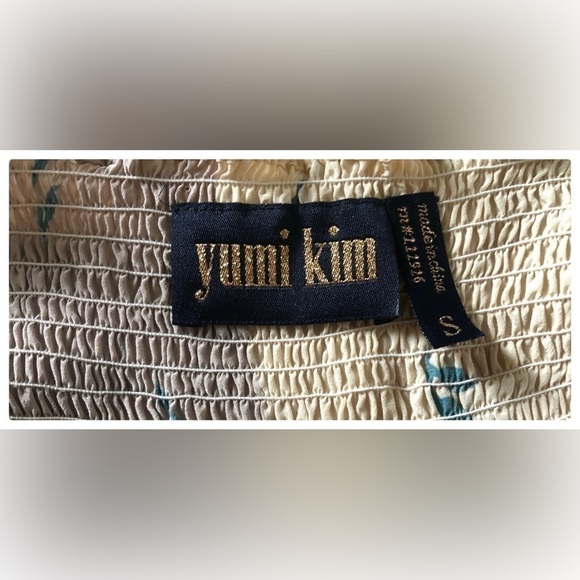 Yumi Kim | Silk Tropical Flower Print Sundress with Adjustable Straps, Small - Picture 3 of 3